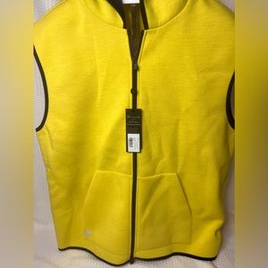 New Greyson Clothier Hooded Pontiac Full Zip Golf Vest Radium Men's Size XL NWT